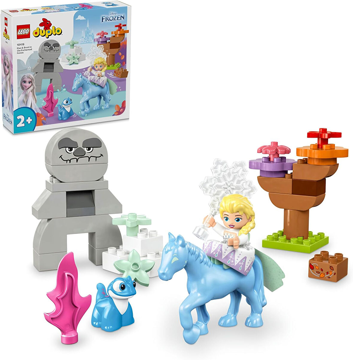 Lego® Duplo │ Disney Elsa Ve Bruni Büyülü Ormanda 10418, 2 Yaş Ve Üzeri Çocuklar Için Elsa Mini Bebe