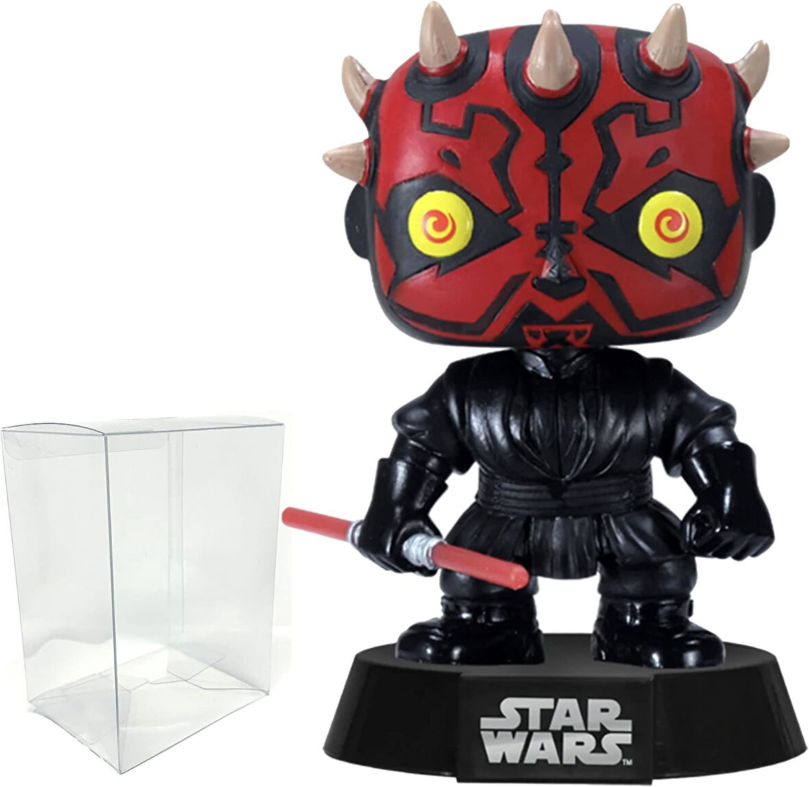 Visit The Funko Store Funko Pop Koruyucu Paketi – 1 Star Wars Darth Maul #09 Pop Heykelcik 9 Cm Plas