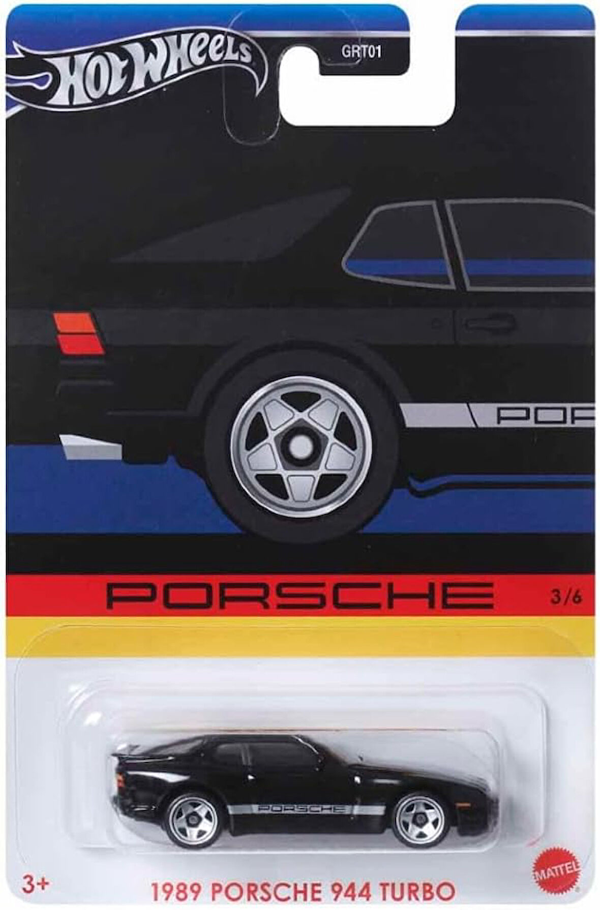 Hot Wheels Özel Arabalar Serisi Porsche Grt01-Hrw58 1989 Porsche 944 Turbo