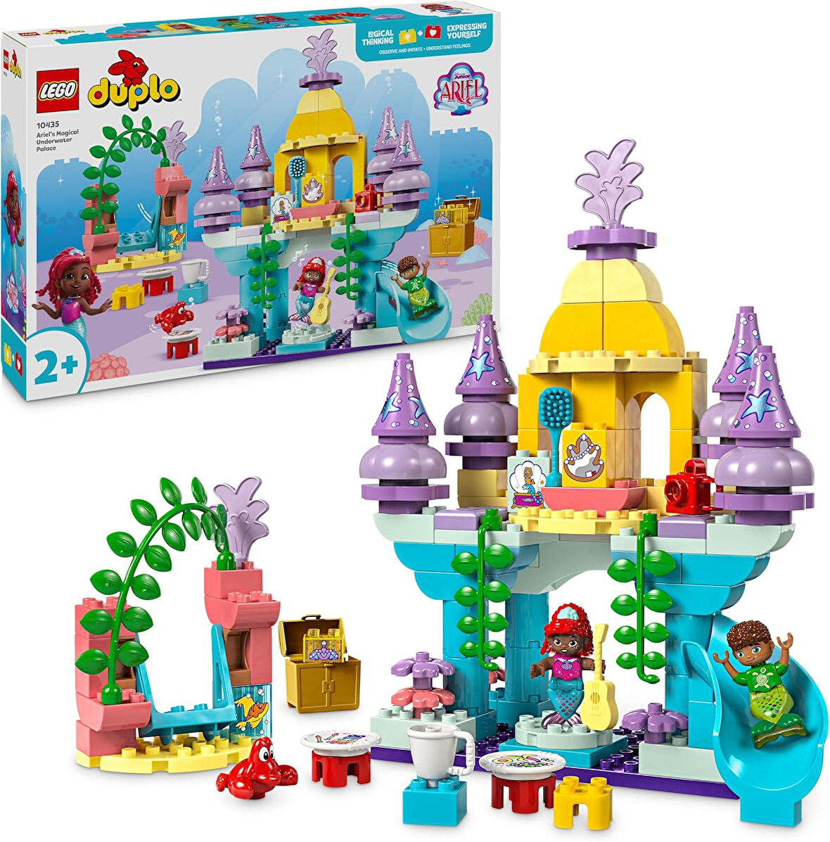 Lego Duplo Disney Ariel’In Sihirli Su Altı Sarayı 10435-2 Yaş Ve Üzeri Küçük Deniz Kızı Seven Çocukl