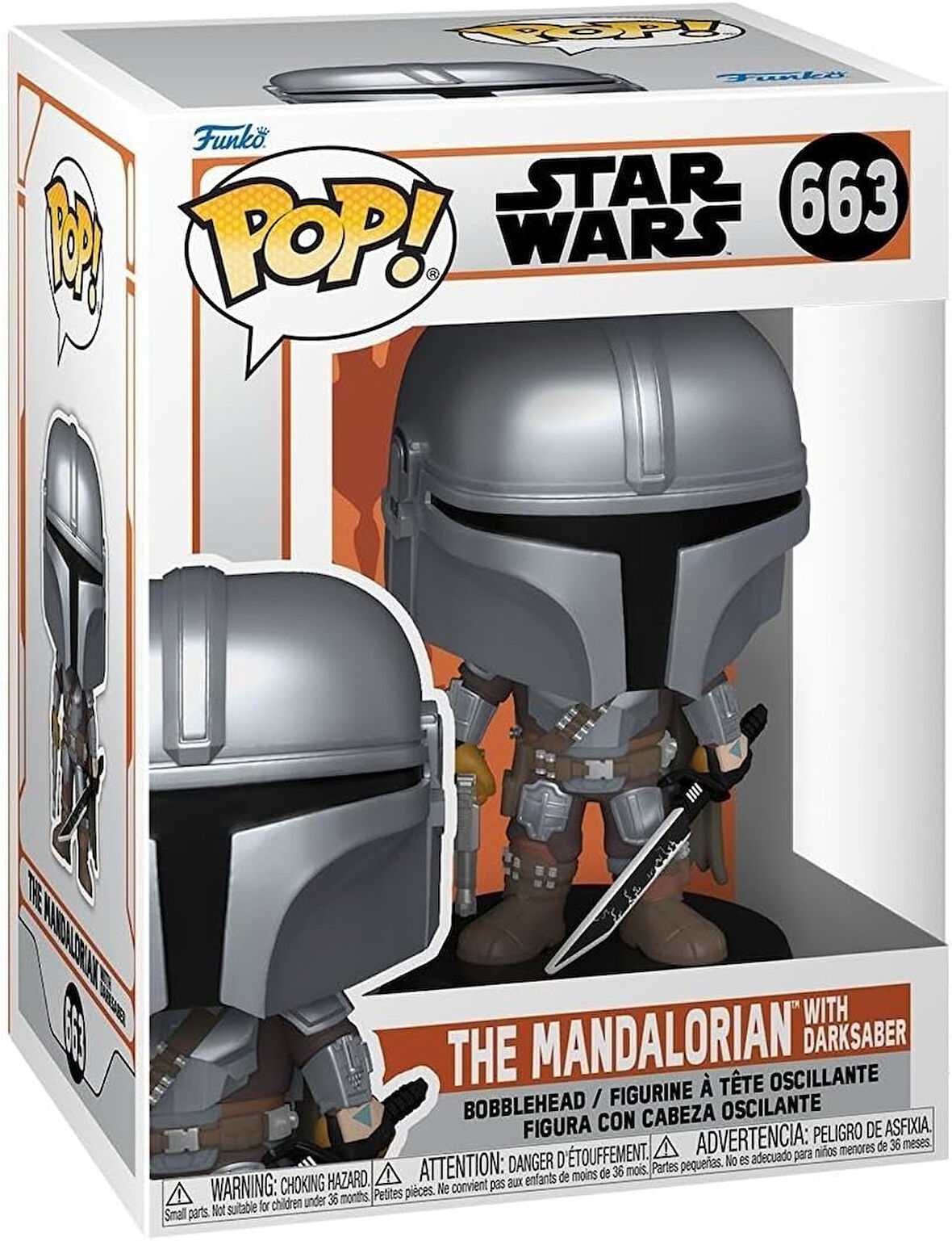 Funko Yıldız Savaşları: Mandaloryalı - Darksaber Ile Mandaloryalı
