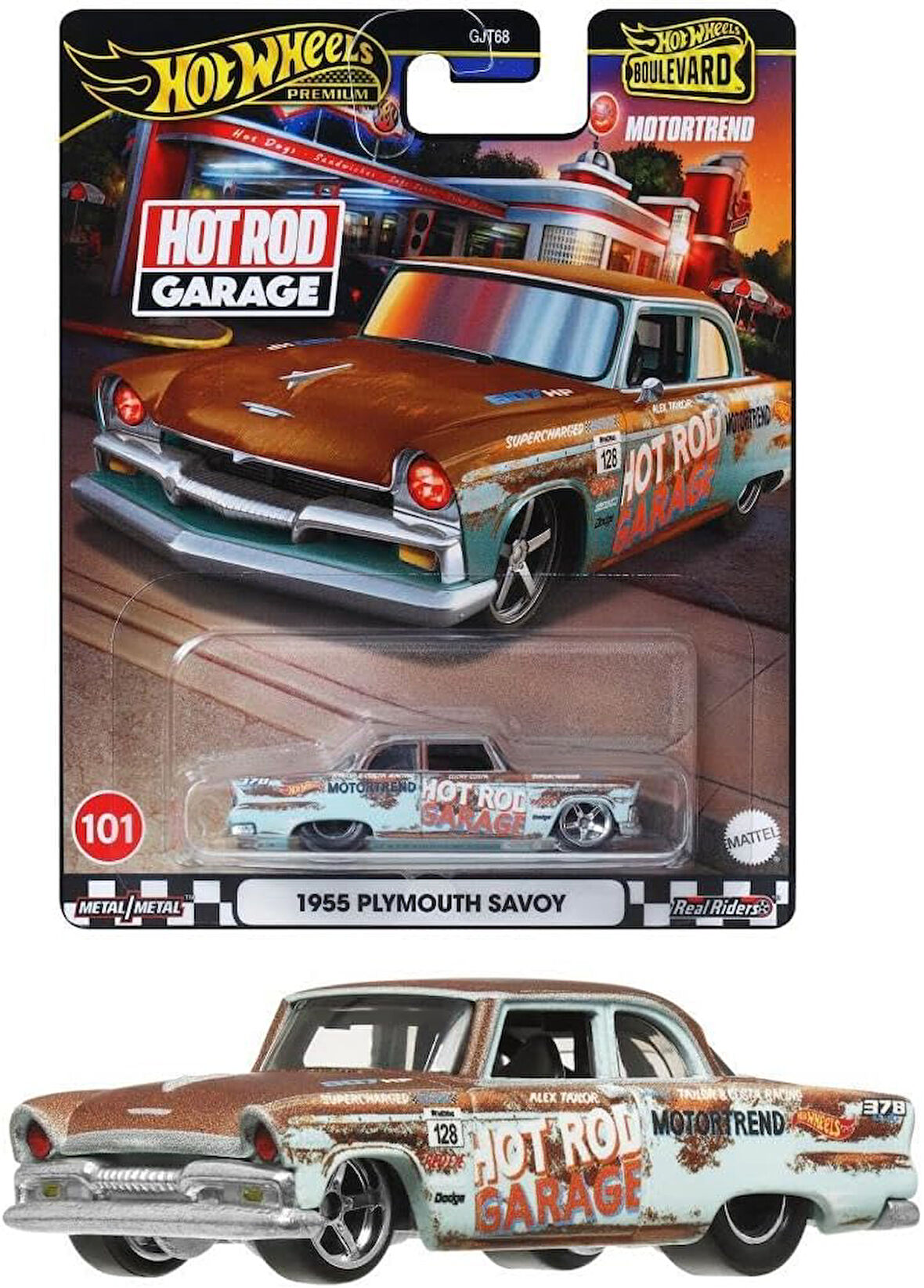 Hot Wheels Boulevard Premium Araçlar Gjt68 - Hrt58 1955 Plymouth Savoy