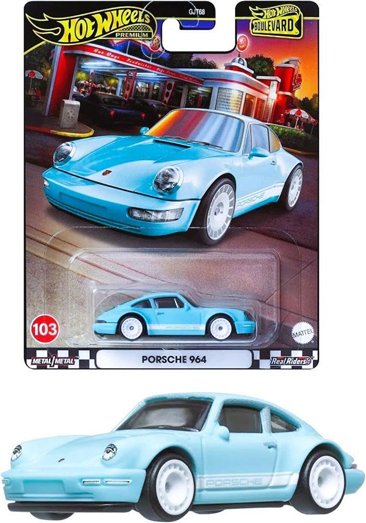 Hot Wheels Boulevard Premium Araçlar Gjt68 - Hrt73 Porsche 964