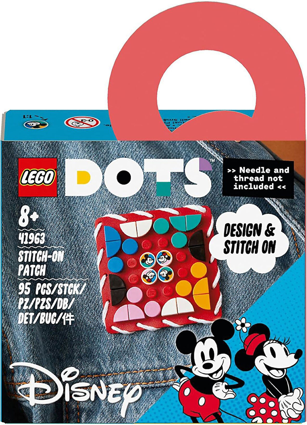 Lego® Dots ǀ Disney Mickey Fare Ve Minnie Fare Dikilebilir Kare Parça 41963-8 Yaş Ve Üzeri Yaratıcı 