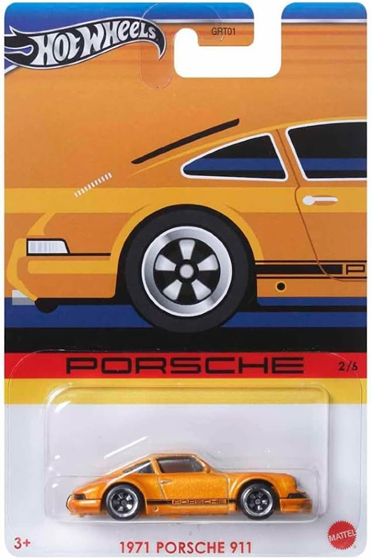 Hot Wheels Özel Arabalar Serisi Porsche Grt01-Hrw57 1971 Porsche 911