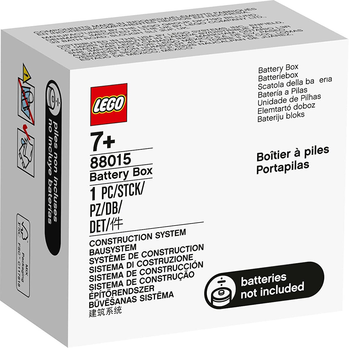 Lego -"Lego Pil 88015 Kutu"