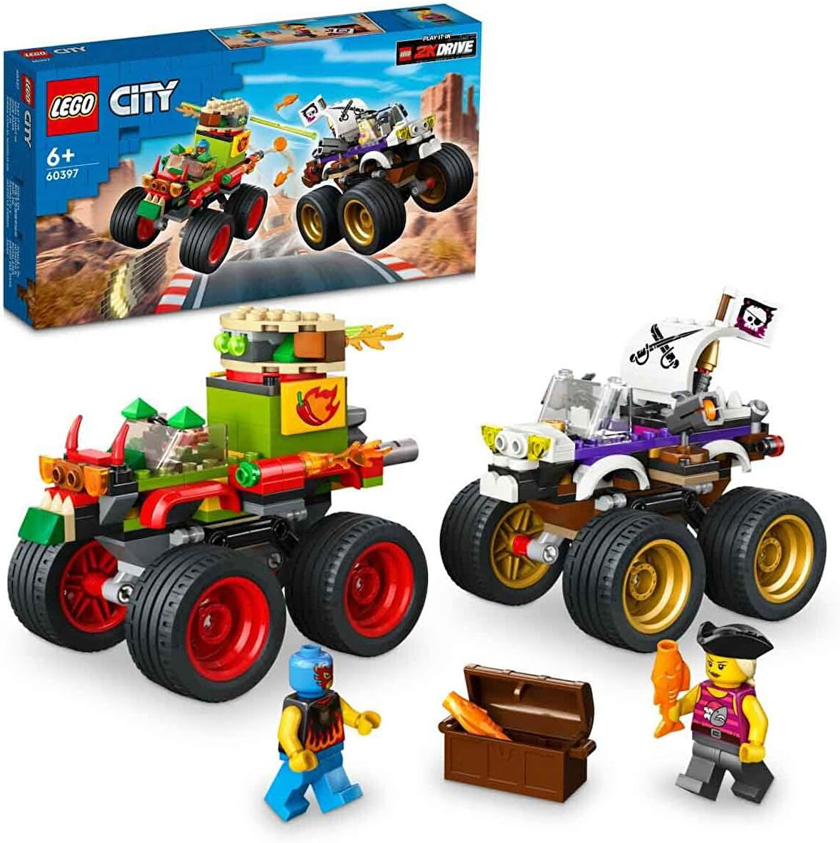 Lego 60397 Canavar Kamyon Yarışı - Yeni.