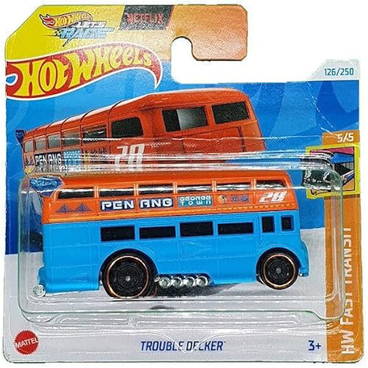 Hot Wheels Tekli Arabalar Trouble Decker Htd46