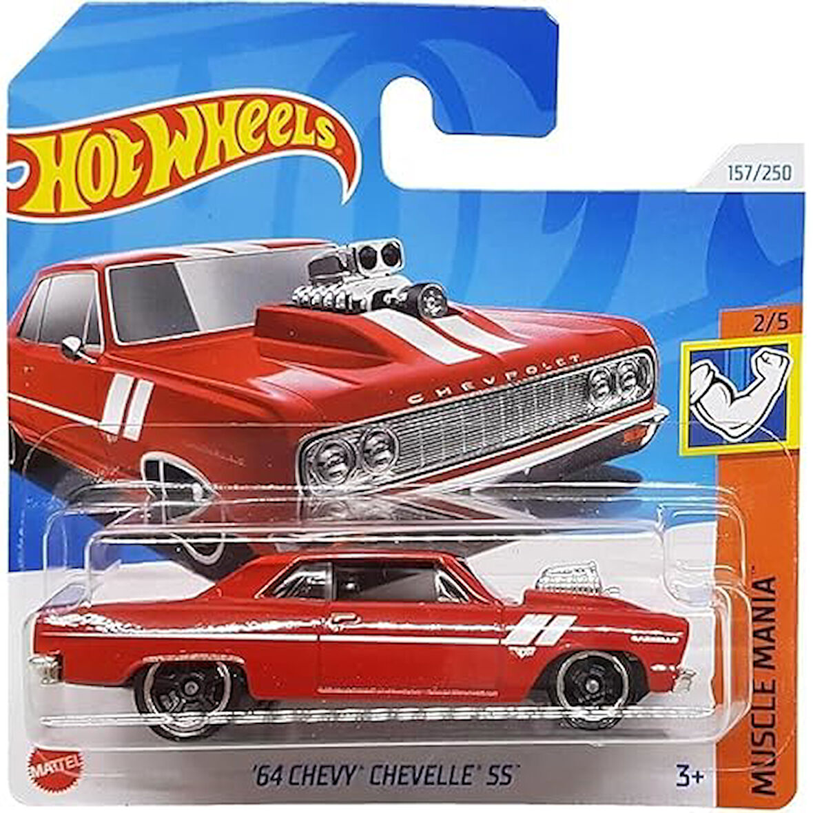 Hot Wheels Tekli Arabalar 64 Chevy Chevelle Ss Htc58