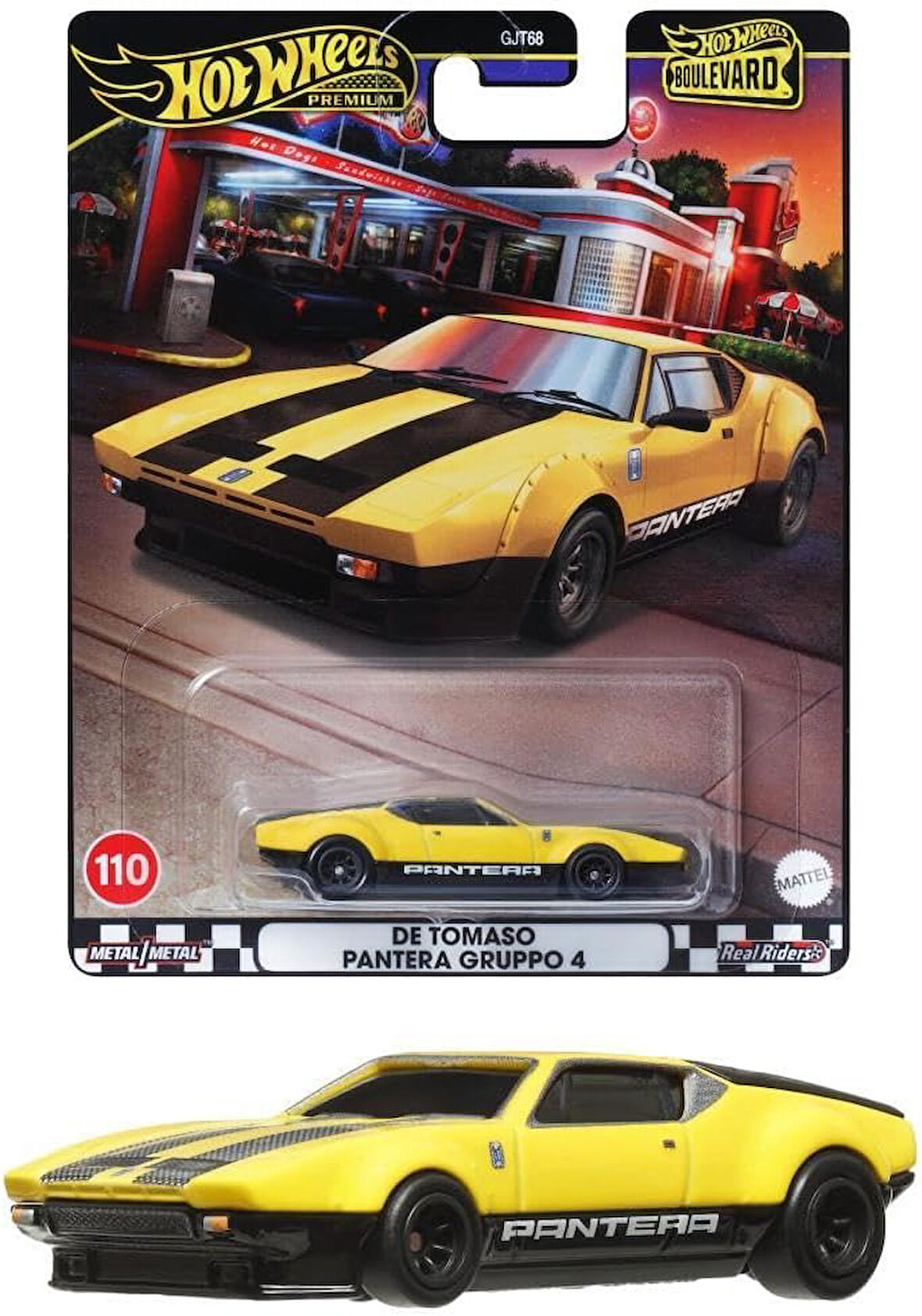 Hot Wheels Boulevard Premium Araçlar Gjt68 - Hrt75 De Tomaso Pantera Gruppo 4