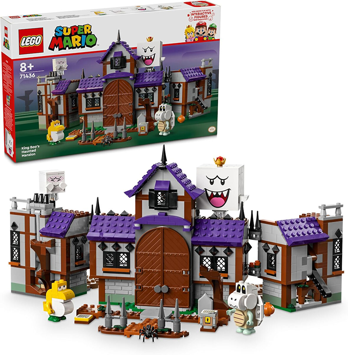 Lego Super Mario King Boo’Nun Perili Köşkü 71436-8 Yaş Ve Üzeri Çocuklar Için Hayaletli Bir Nintendo