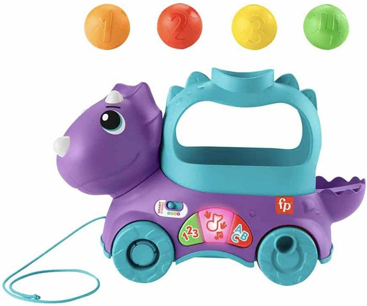 Fisher-Price Eğlenceli Dinozor, 12-36 Aylık, Hnr55