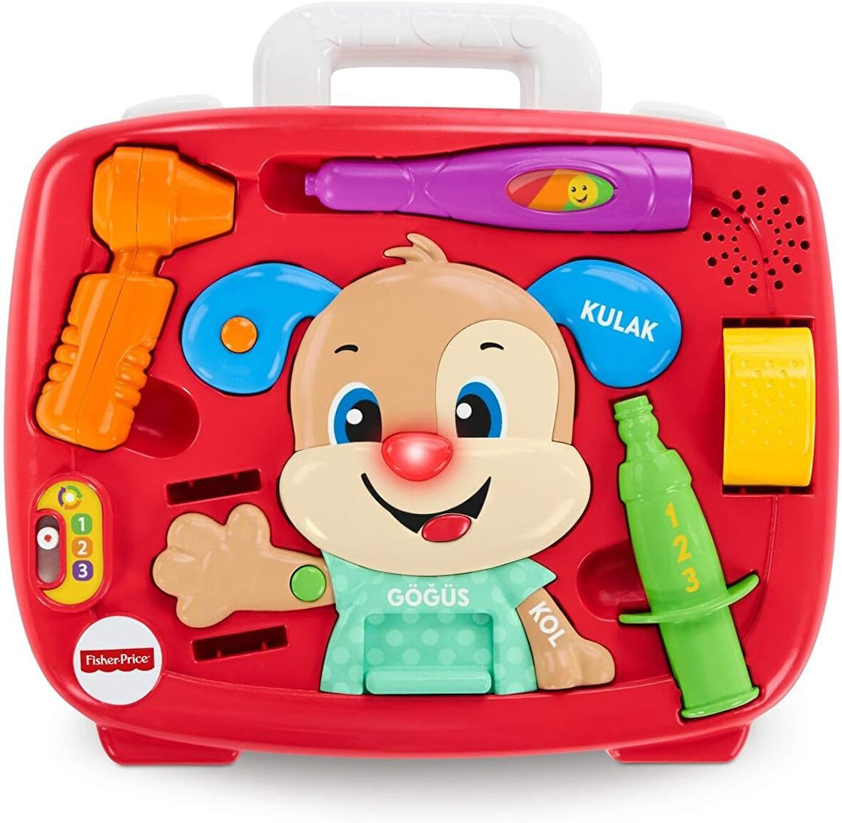 Fisher-Price Eğlen&Öğren Köpekçik Doktorda (Türkçe & İngilizce), 18 - 36 Aylık, Ftc72