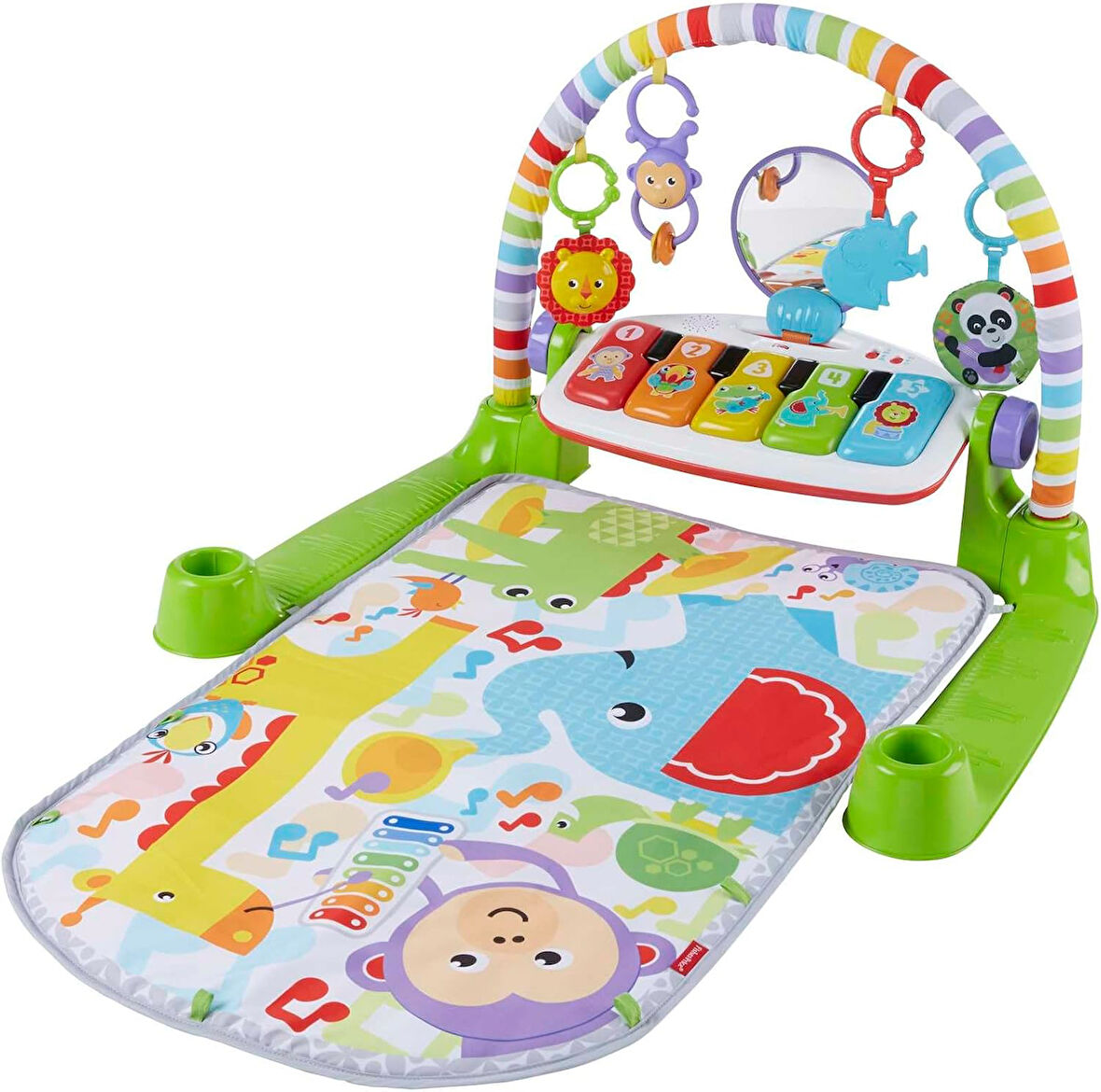 Fisher-Price Delüks Piyanolu Jimnastik Merkezi (Türkçe), 0 - 36 Aylık, Fwt16