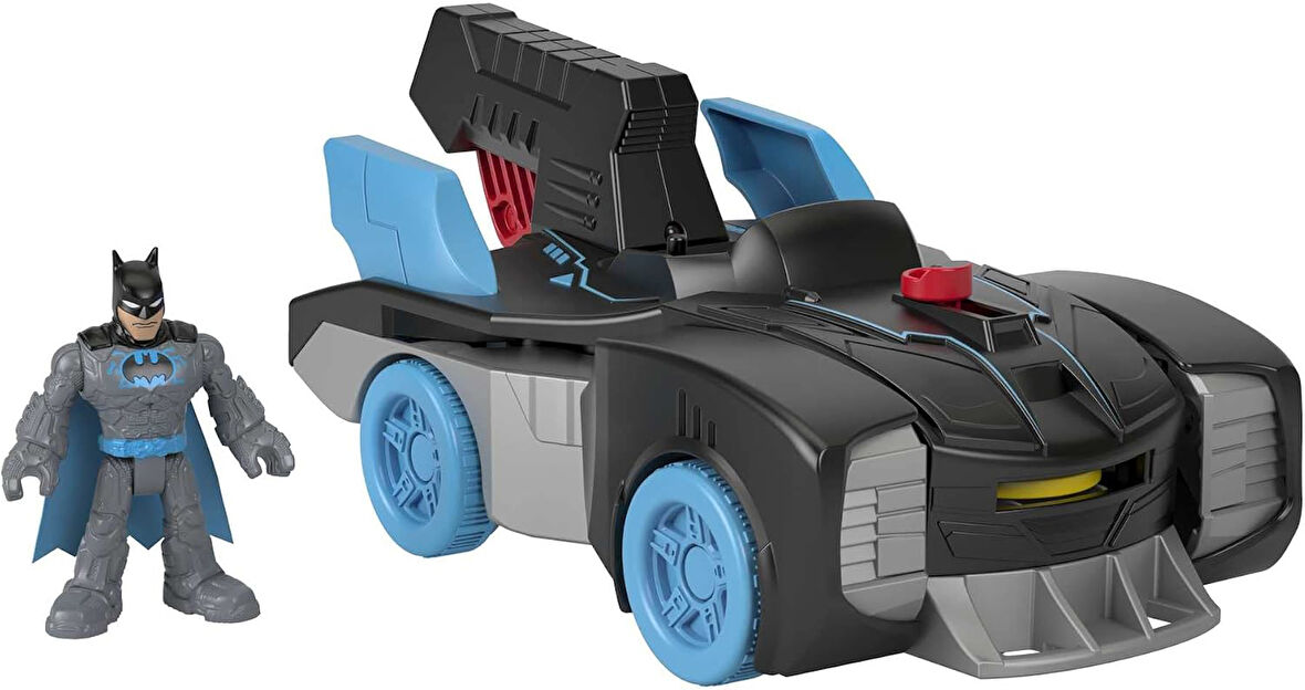 Imaginext Dc Super Friends Bat-Tech Batmobil, 3-8Y, Gwt24