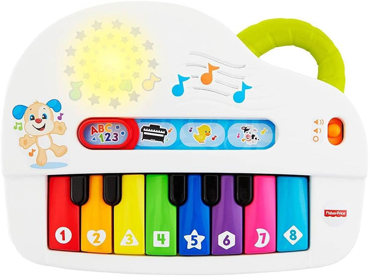 Fisher-Price Eğlen&Öğren Neşeli Piyano (Türkçe), 6 - 36 Aylık, Gtw20