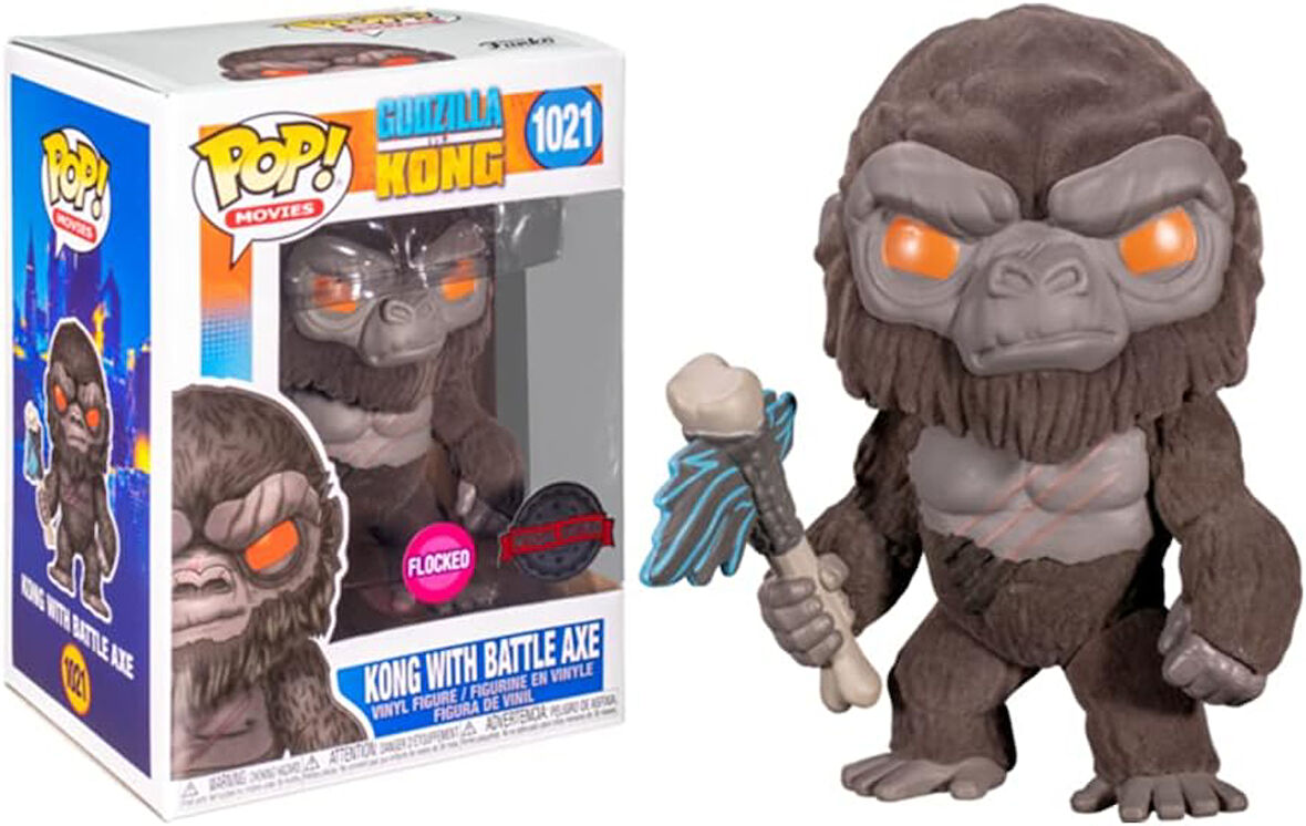 Funko Pop! Godzilla Vs Kong Pop! Vinil - Battle Axe Ile Flok Kong Özel