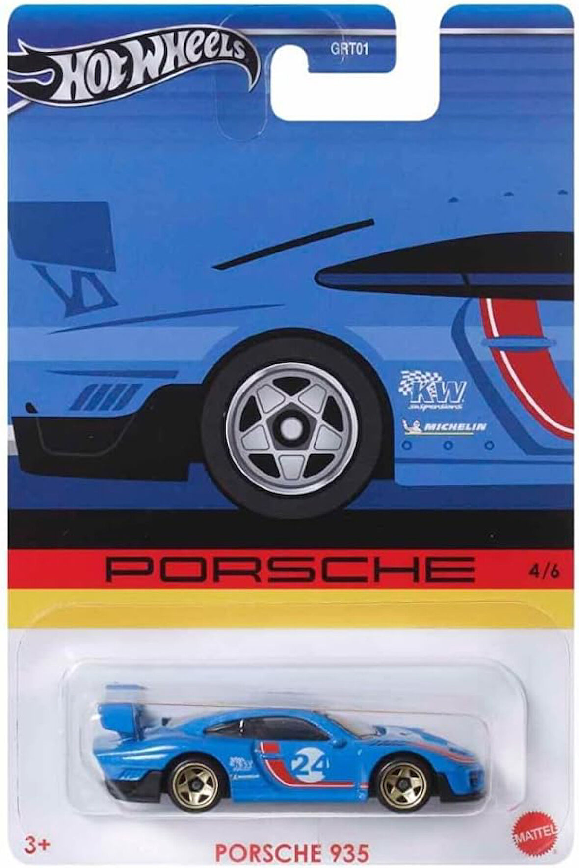 Hot Wheels Özel Arabalar Serisi Porsche Grt01-Hrw59 Porsche 935