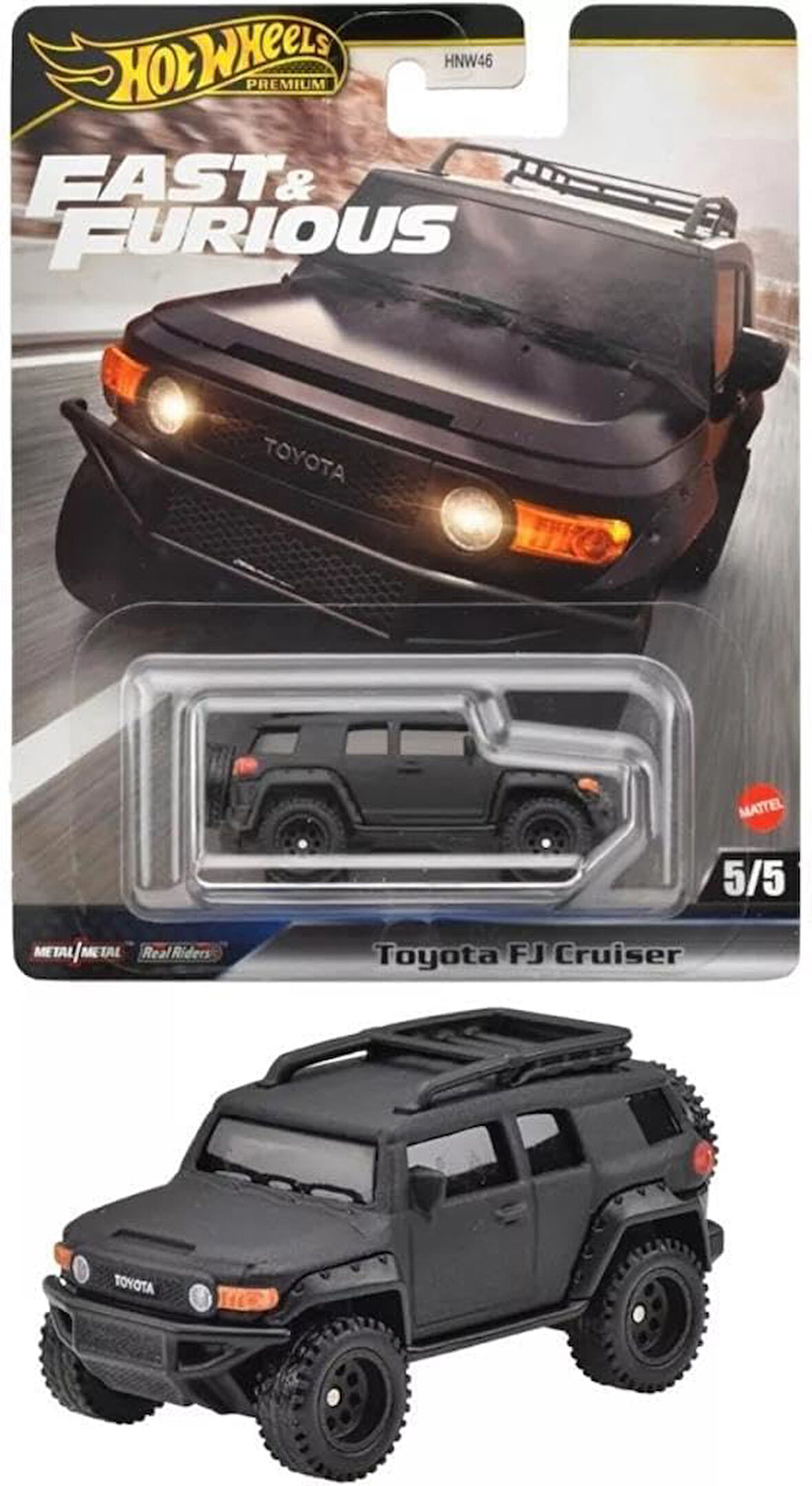 Hot Wheels Fast-Furious Premium Araba Toyota Fj Cruiser Hnw46-Hrt99