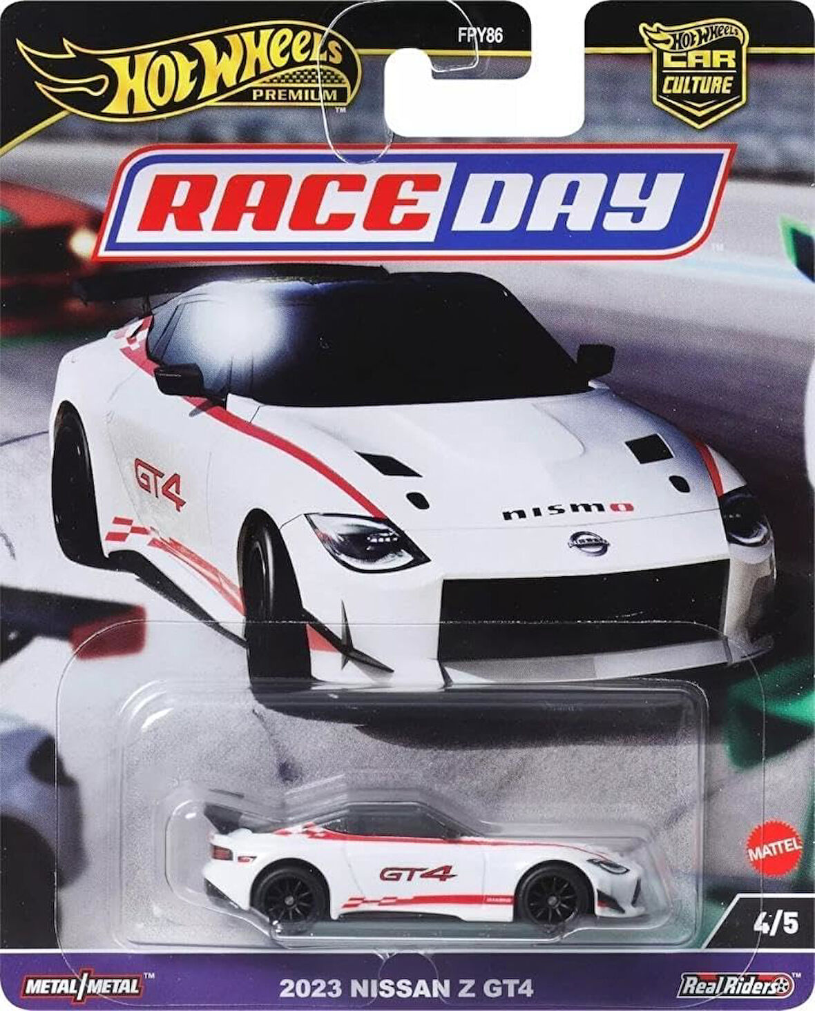 Hot Wheels Premium Car Culture 2023 Nissan Z Gt4 Hrv73