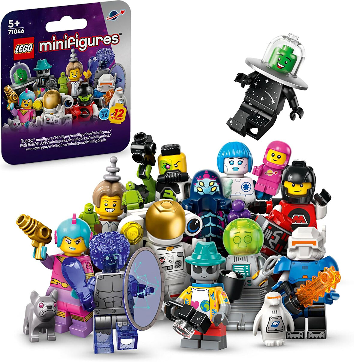 Lego Minifigures 71046 Series 26 : Gizemli Paket (1 Adet)