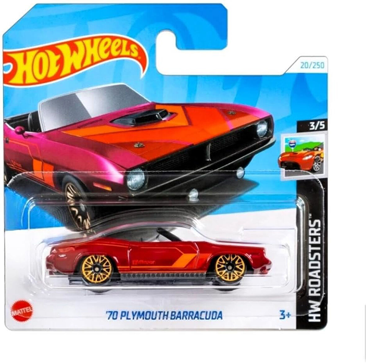 Hot Wheels Tekli Arabalar 70 Plymouth Barracuda Htc95