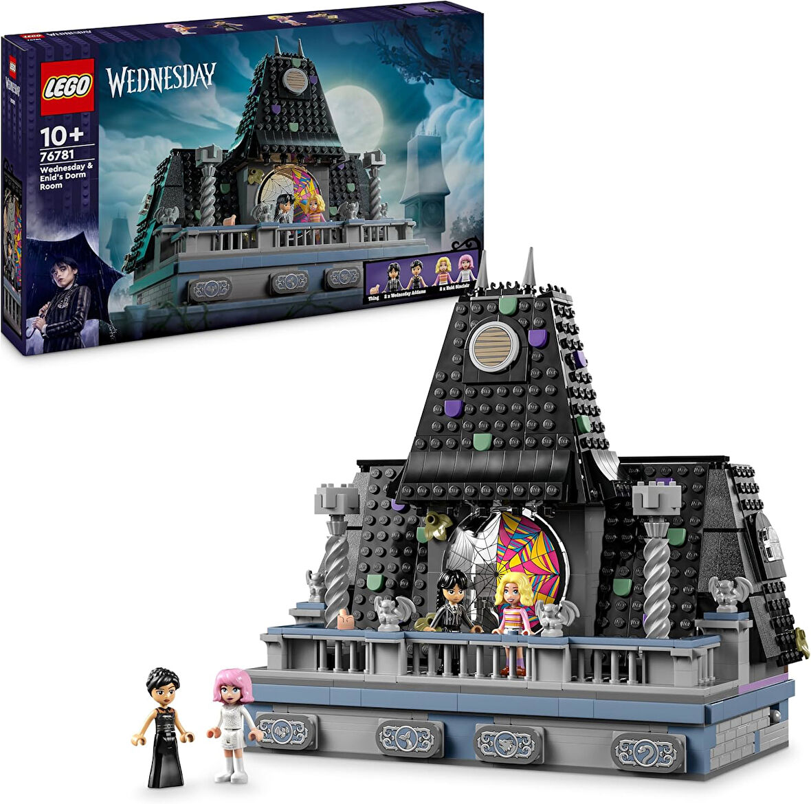 Lego Wednesday: Wednesday Ve Enid’In Yurt Odası 76781 – 10 Yaş Ve Üzeri Çocuklar İçin 4 Mini Bebek F