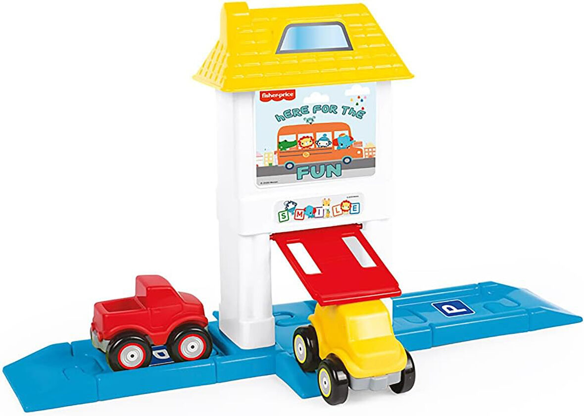 Fisher Price Yol Ve Garaj Seti