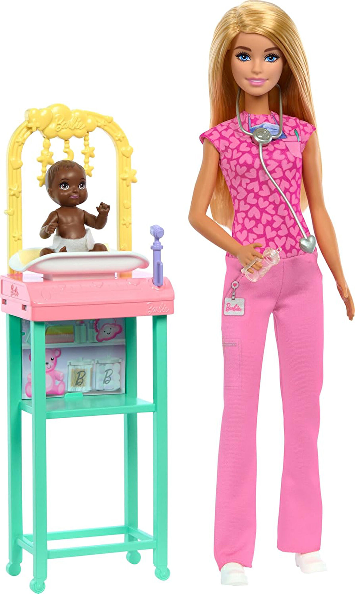 Barbie Kariyer Bebeği Bebek Doktoru Jcr72