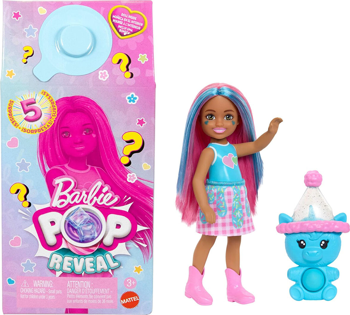 Barbie Chelsea Pop Reveal Smoothie Serisi Sürpriz Paket Jcn89