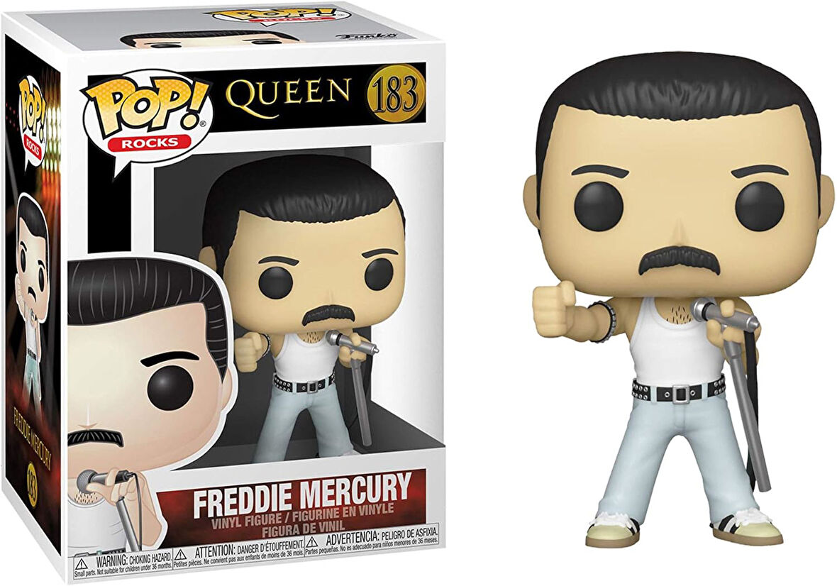 Funko Pop Figür - Rocks: Queenfreddie Mercury Radio Gaga 1985