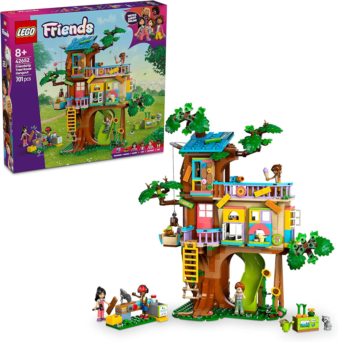 Lego Friends Arkadaşlık Ağaç Ev Buluşma Yeri 42652-8 Yaş Ve Üzeri Kız Ve Erkek Çocukları Için Mini B