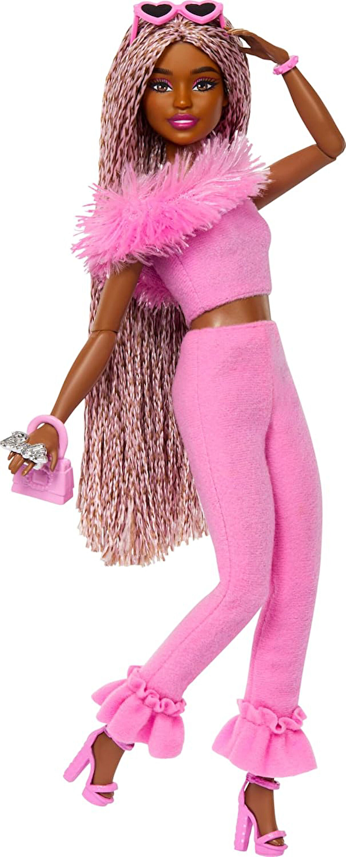 Barbie Deluxe Style™ Bebekler - Kahverengi Örgü Saçlı, 4Y+, Hyv28