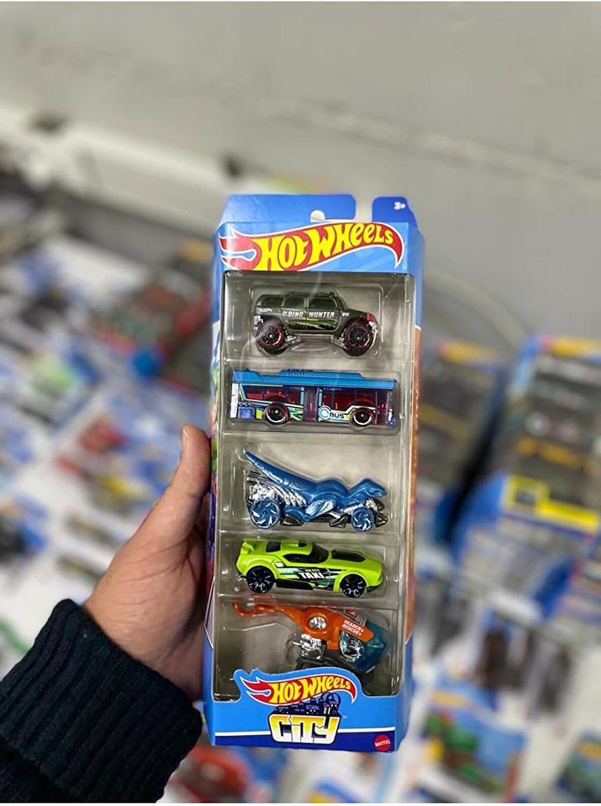 Hot Wheels 5 Li Cıty Serisi,07429901806Bus