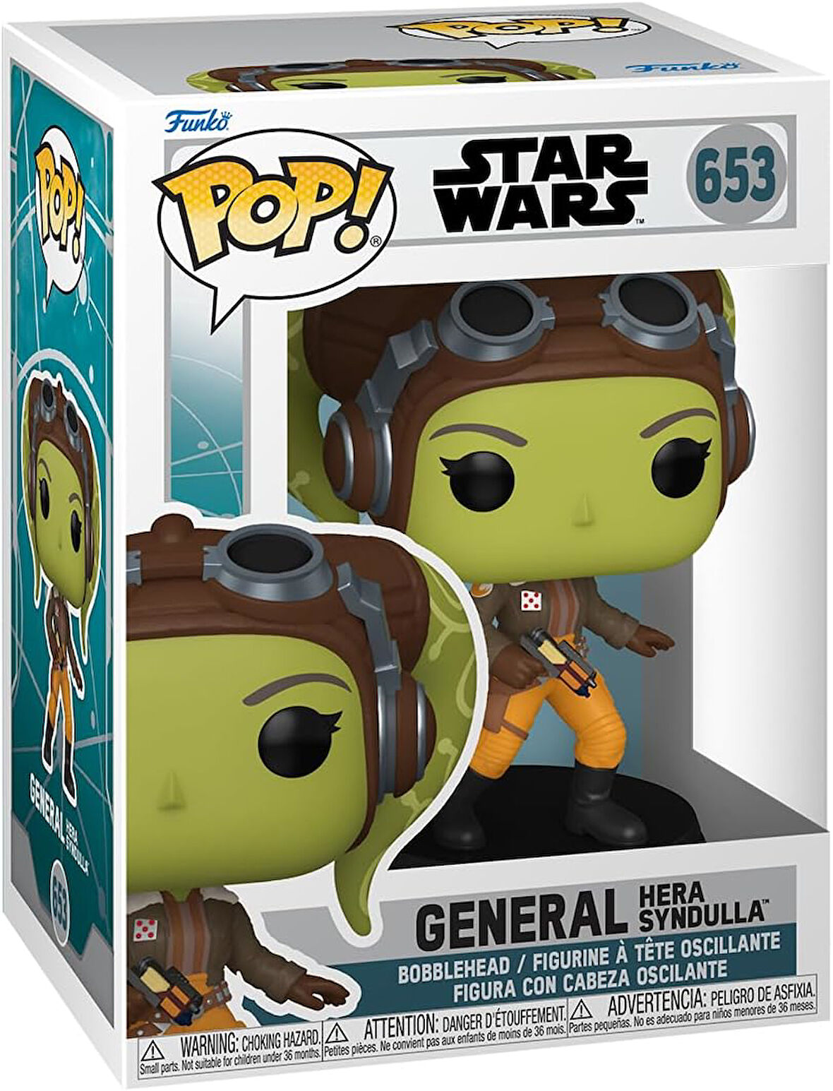 Funko Pop! Star Wars: Ahsoka Tv - General Hera Syndulla - Star Wars Ahsoka - Figurine En Vinyle À Co