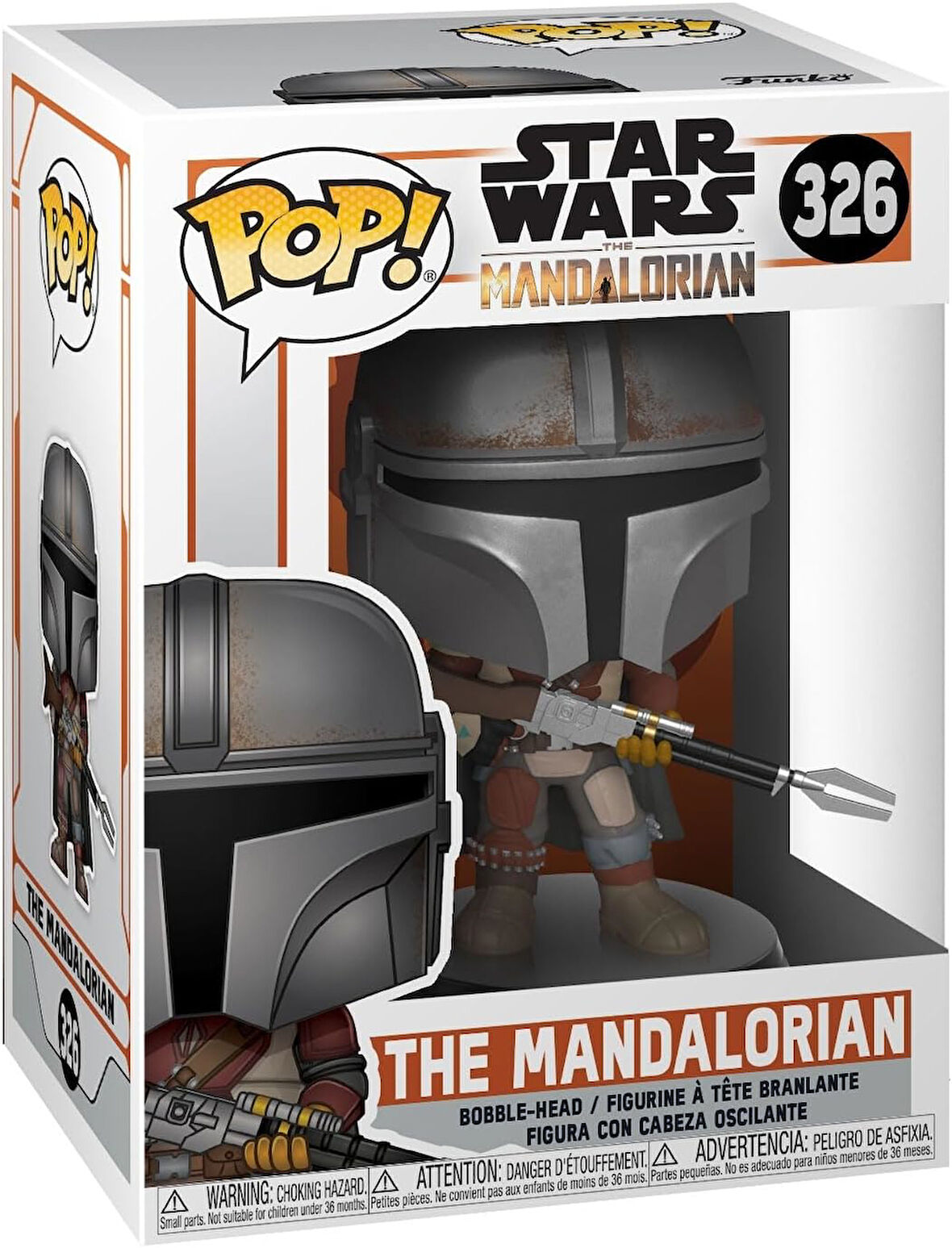 Funko Fgr-Pop Star Wars, Mandalorian, The Mandalorian Figürü