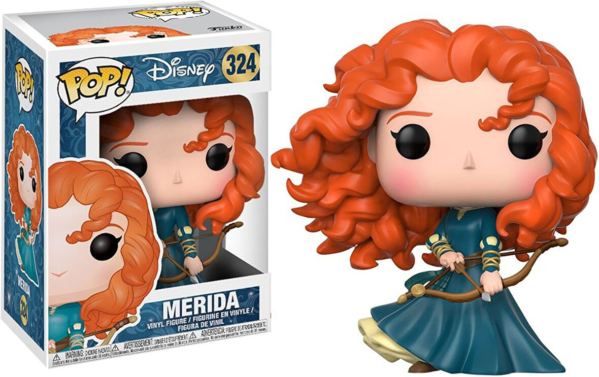 Funko Pop Disney: Merida Koleksiyon Vinil Figür, Turuncu"