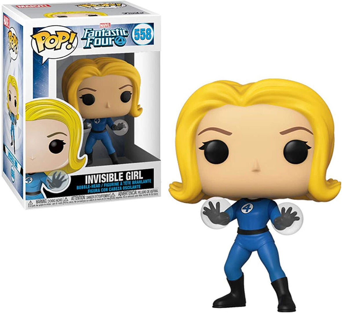Funko Pop! Marvel: Fantastic Four - Görünmez Kız"