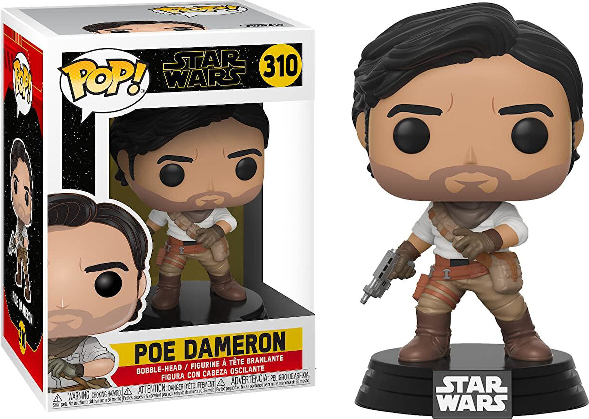 Funko Fgr-Pop Star Wars, Rise Of Skywalker, Poe Dameron