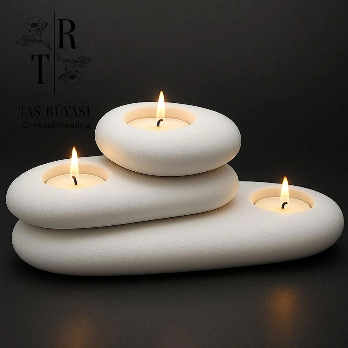 Modern Zen Mumluk 3'lü Set