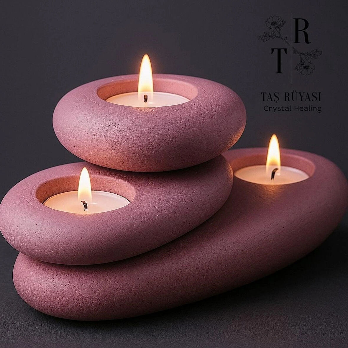 Modern Zen Mumluk 3'lü Set