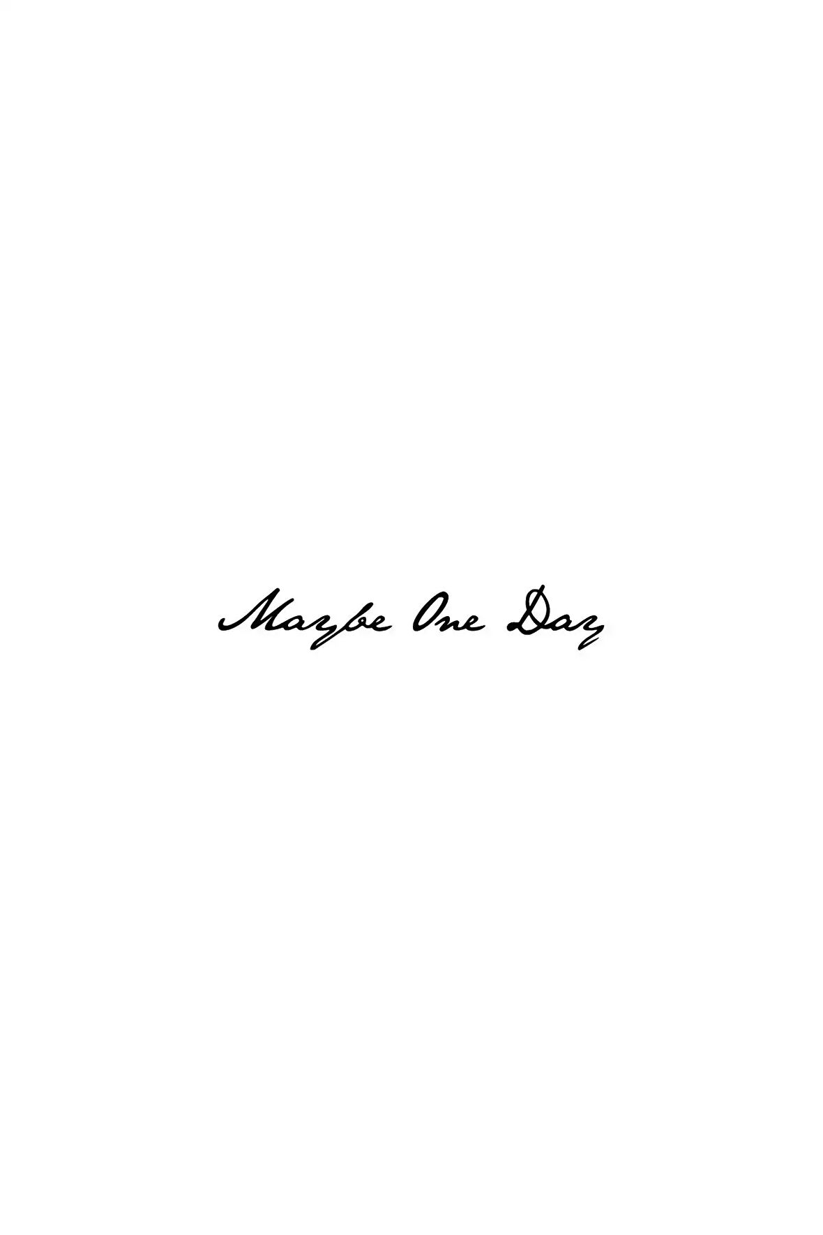 MaybeoneDay Sticker (Oto-Motor-Laptop-Duvar-Dekor) 20 x 4 cm