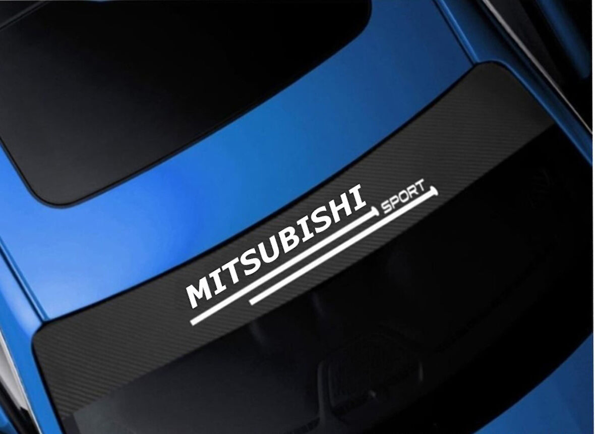 Mitsubishi Outlander İçin Oto Ön Cam Karbon Sticker 100 x 20 cm