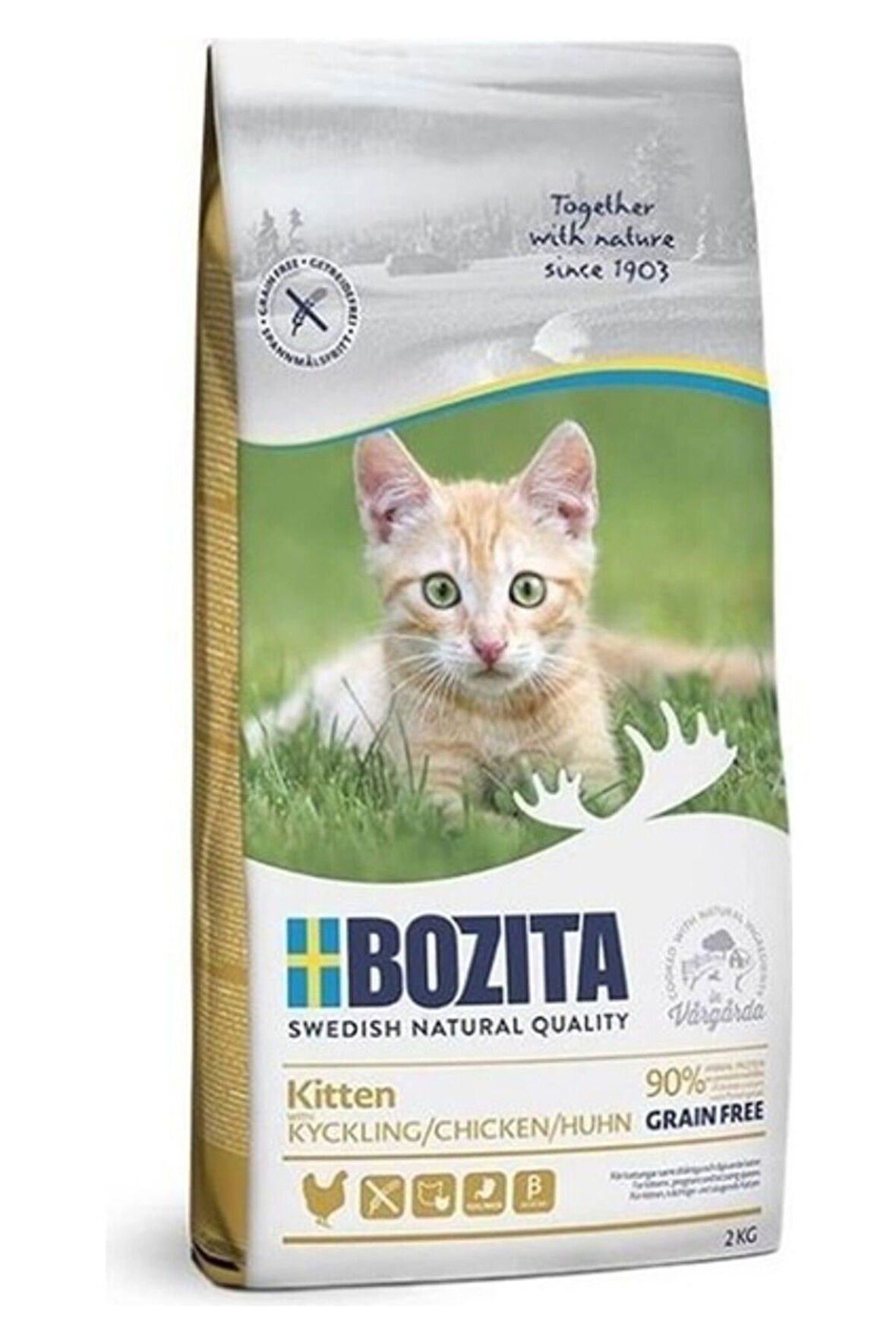 Kitten Tahılsız Yavru Kedi Maması 2 Kg