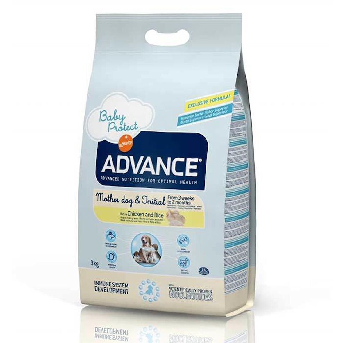 Advance Sütten Kesilen Yavru ve Süt Veren Anne Köpek Maması 3 Kg