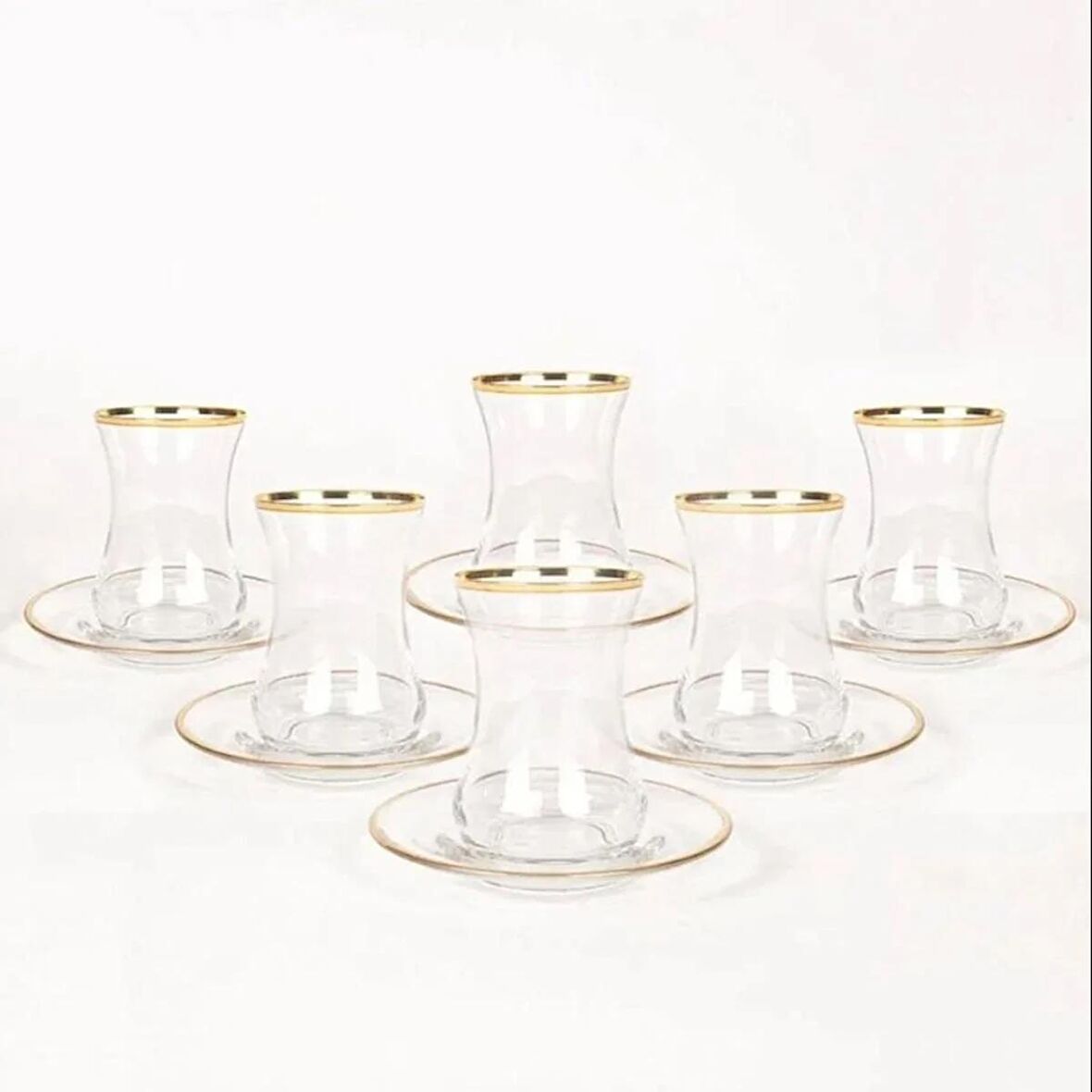 Rakle Avantgarde Gold 12 Parça Çay Seti