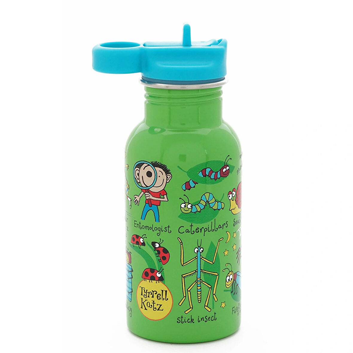 400 ML PİPETLİ PASLANMAZ ÇELİK MATARA -BUGS