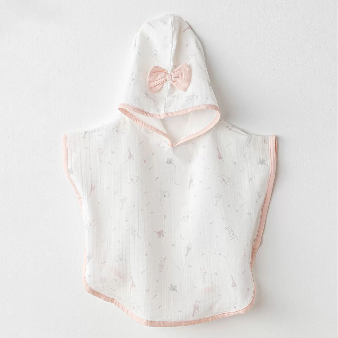 Ac25513 Love Family Müslin Bebek Panço Ekru