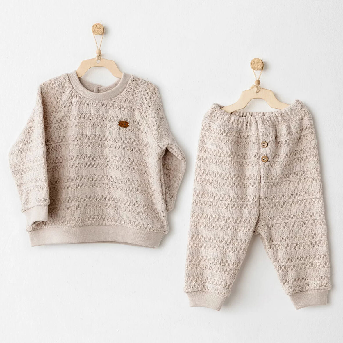 Wawa Exclusive 2'li Takım Beige