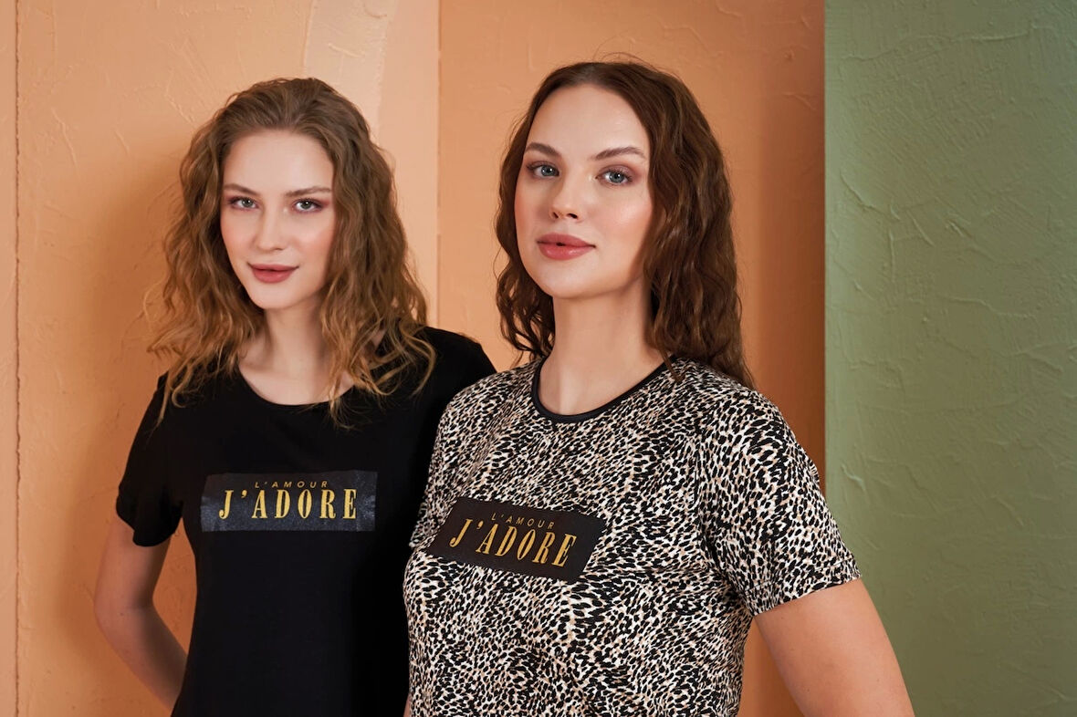 Pjs 27036 Kadın Kısa Kol Pijama Takımı